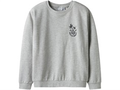 Name It sweatshirt lys grå meleret